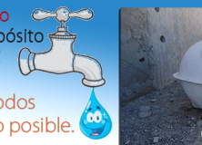 Instalación del depósito de agua en NAD